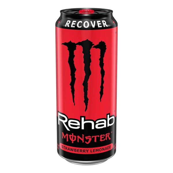 Monster Energy Rehab Strawberry Lemonade - 473 ml